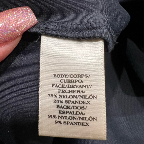 Ann Taylor Sheath Dress, sleeveless, black/navy. Size 14 - Picture 6 of 6